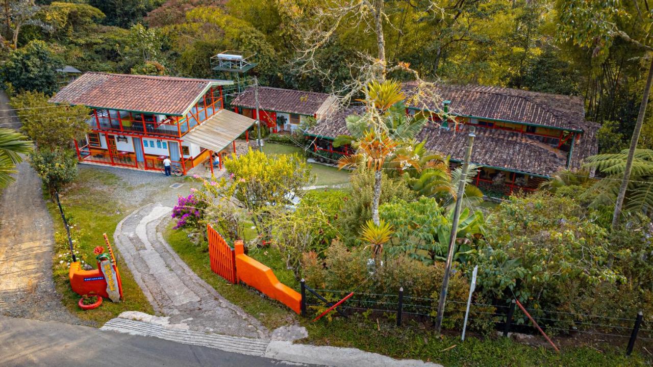 Kantarrana Casa De Campo Jardin Kültér fotó