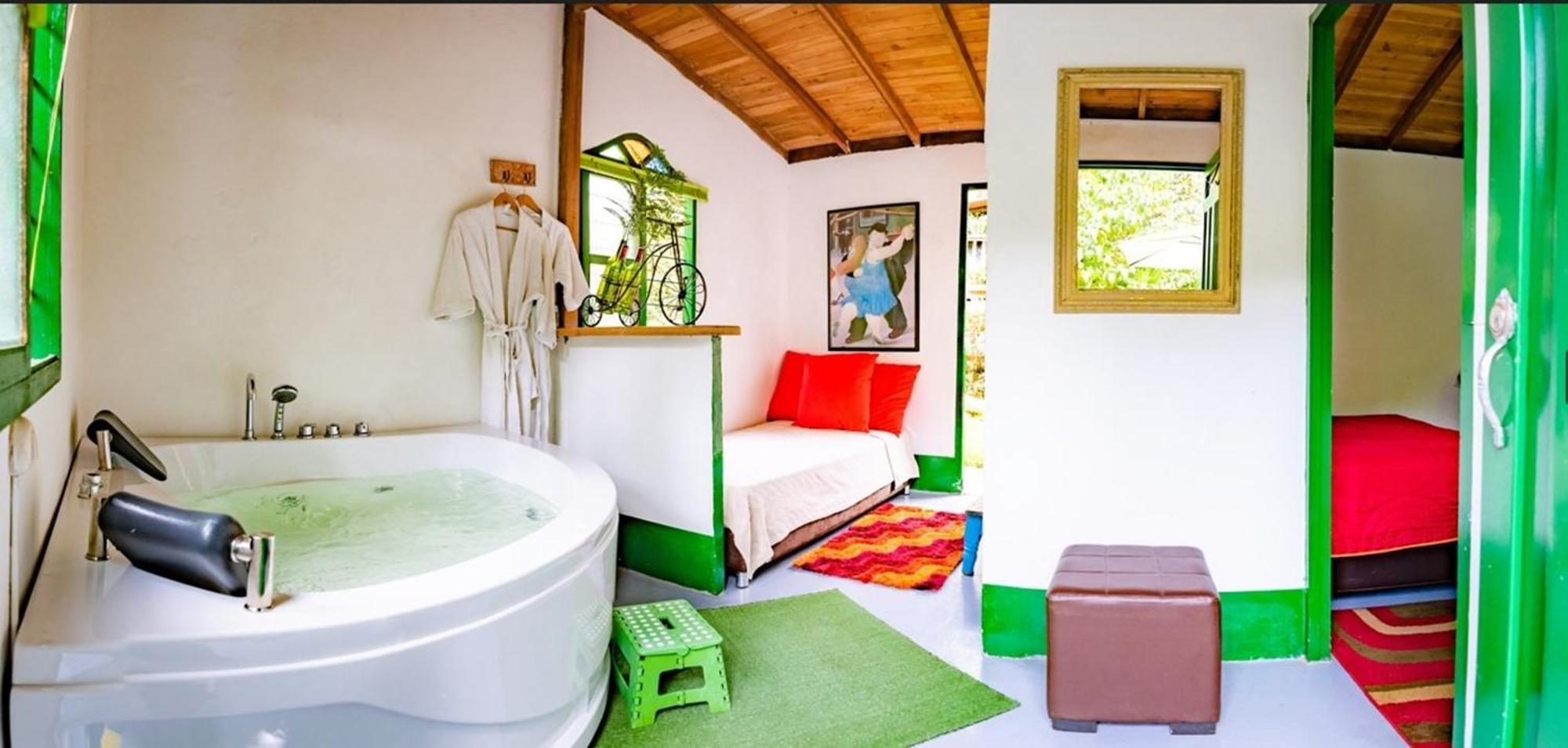 Kantarrana Casa De Campo Jardin Kültér fotó